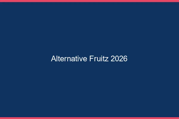 Alternative Fruitz 2026