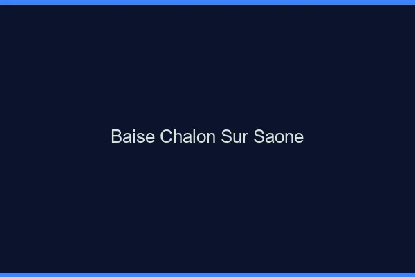 Baise Chalon-sur-Saône