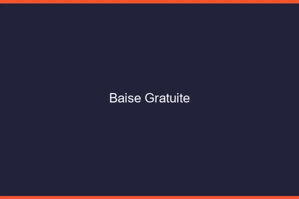 Baise gratuite en ligne