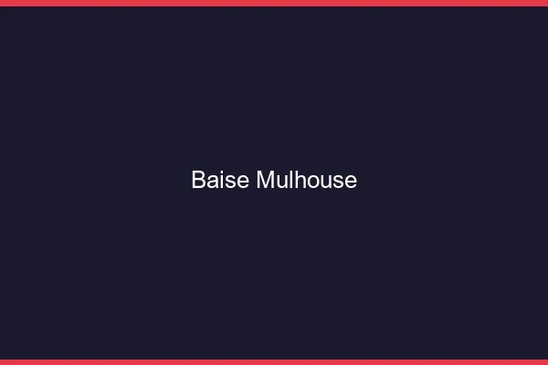 Baise Mulhouse