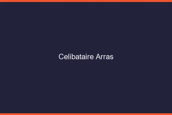 Célibataire Arras