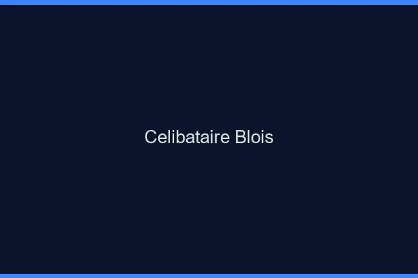Célibataire Blois
