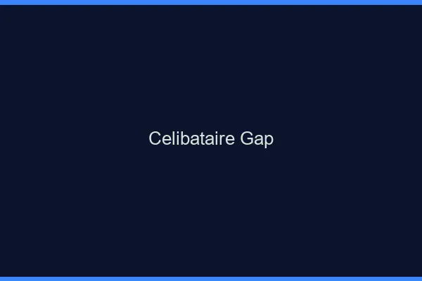 Célibataire Gap