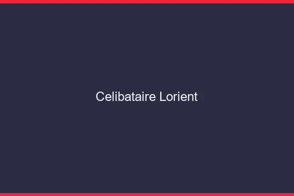 Célibataire Lorient