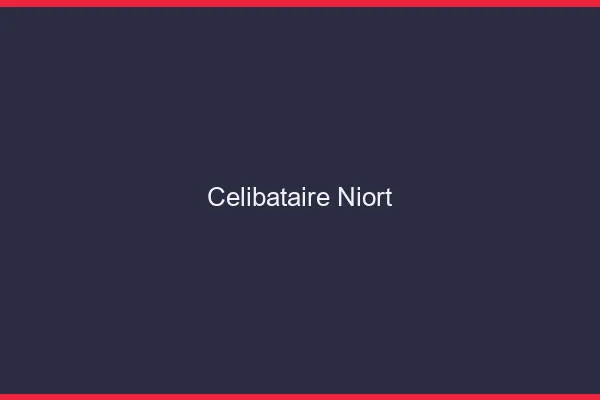 Célibataire Niort