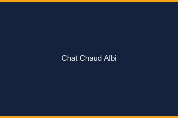 Chat chaud Albi