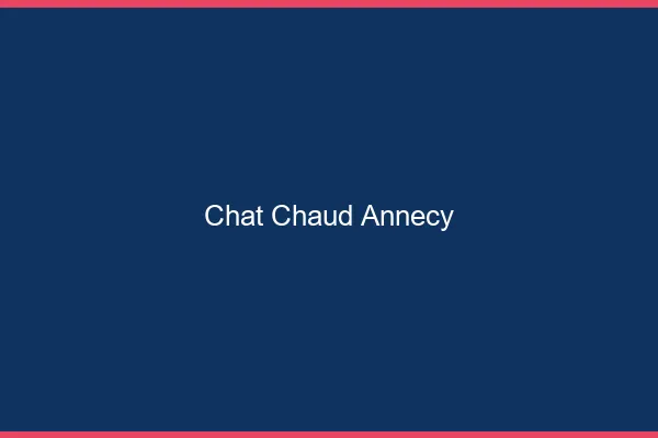 Chat chaud Annecy