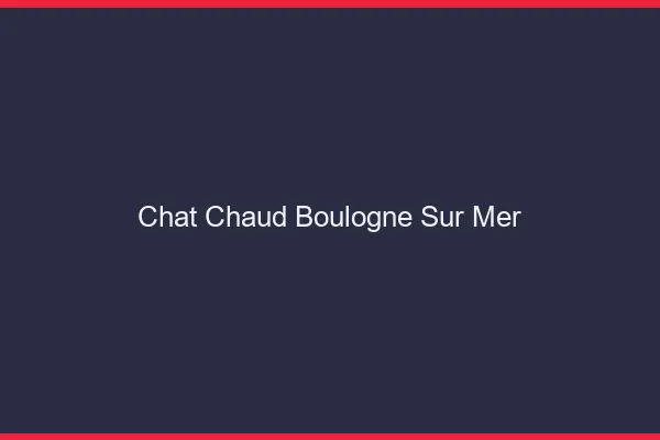Chat chaud Boulogne-sur-Mer