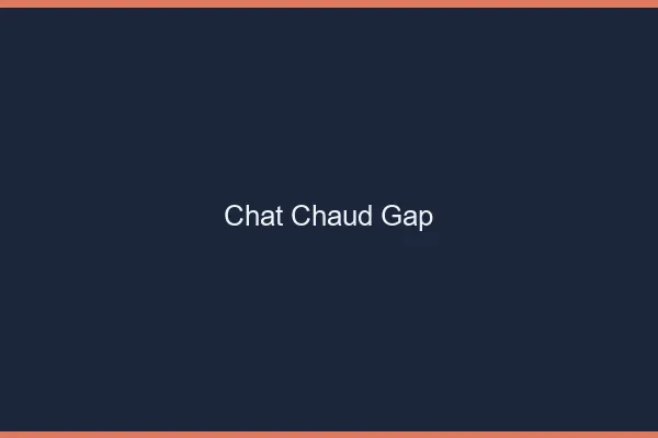Chat chaud Gap