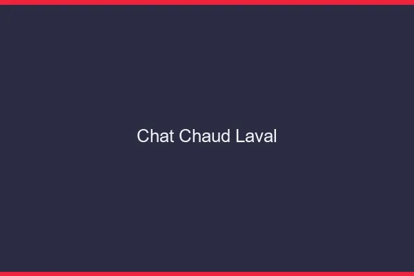 Chat chaud Laval