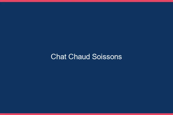 Chat chaud Soissons