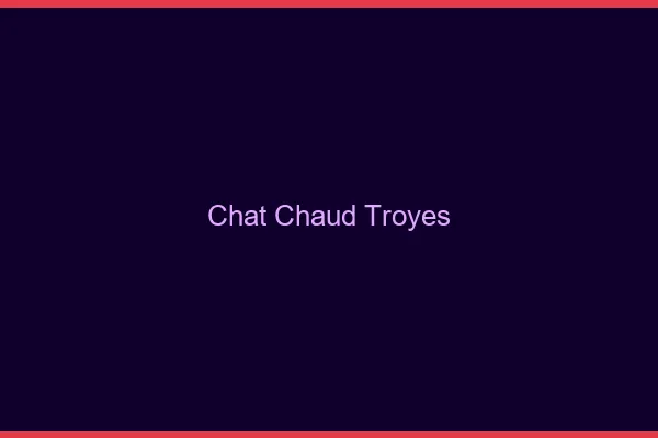 Chat chaud Troyes