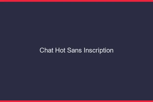 Chat hot sans inscription