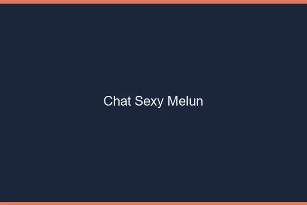 Chat sexy Melun