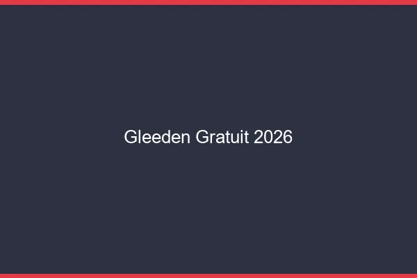 Gleeden gratuit 2026