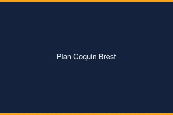 Plan coquin Brest