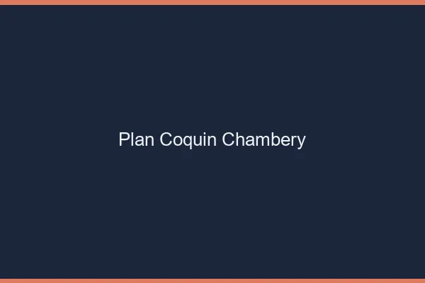 Plan coquin Chambéry