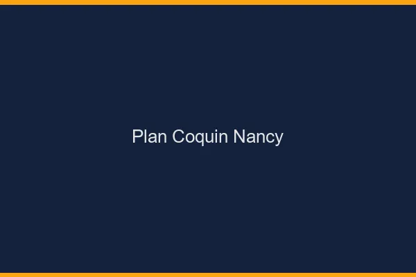 Plan coquin Nancy