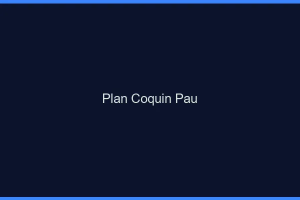 Plan coquin Pau
