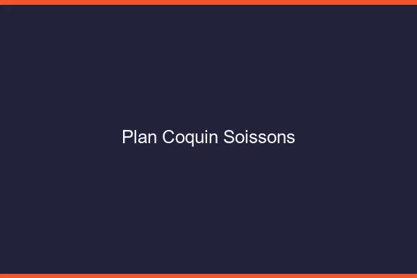 Plan coquin Soissons