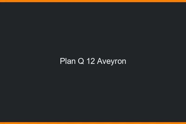 Plan q 12 aveyron