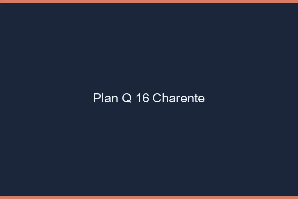 Plan q 16 charente