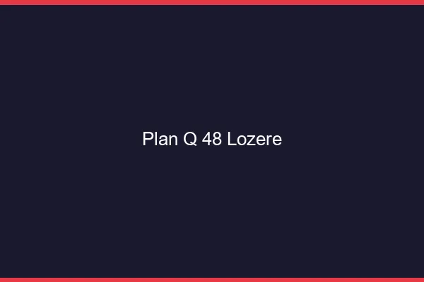 Plan q 48 lozère