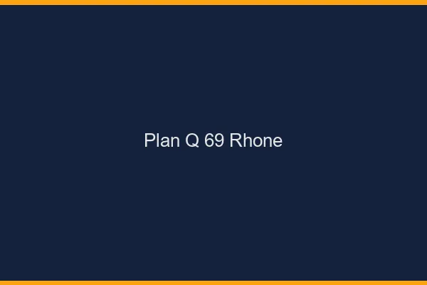 Plan q 69 rhône