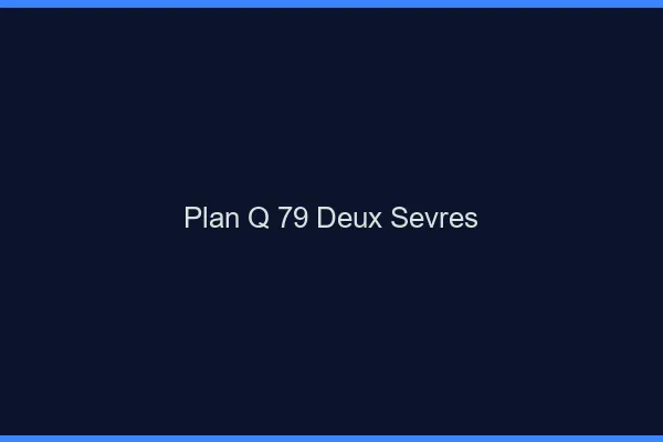 Plan q 79 deux-sèvres
