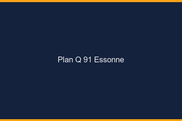 Plan q 91 essonne