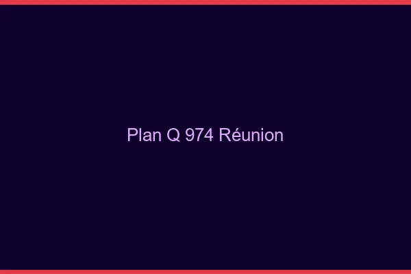 Plan q 974 Réunion