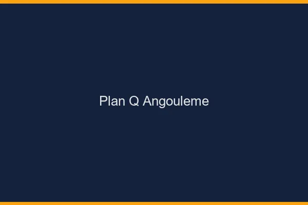Plan q Angoulême