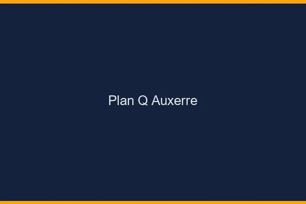 Plan q Auxerre