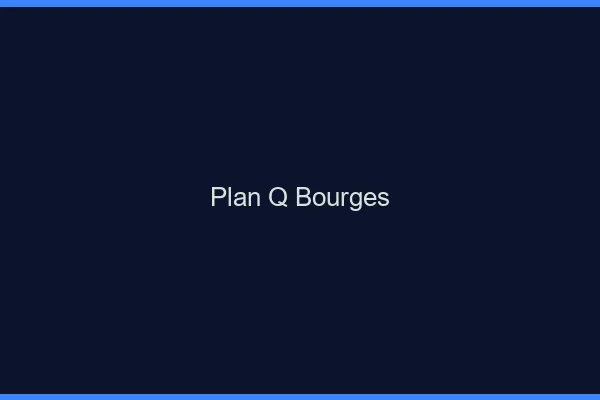 Plan q Bourges