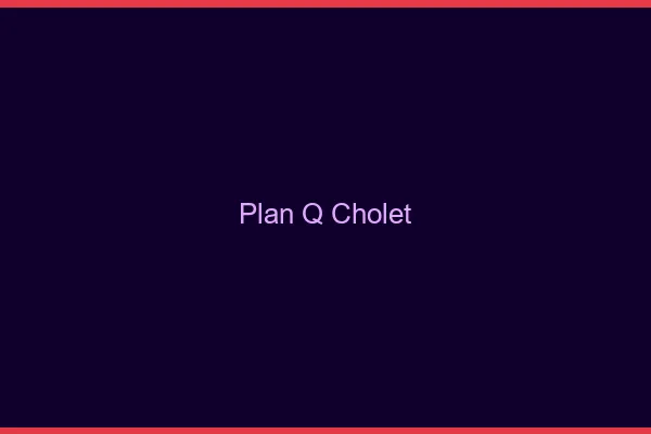 Plan q Cholet