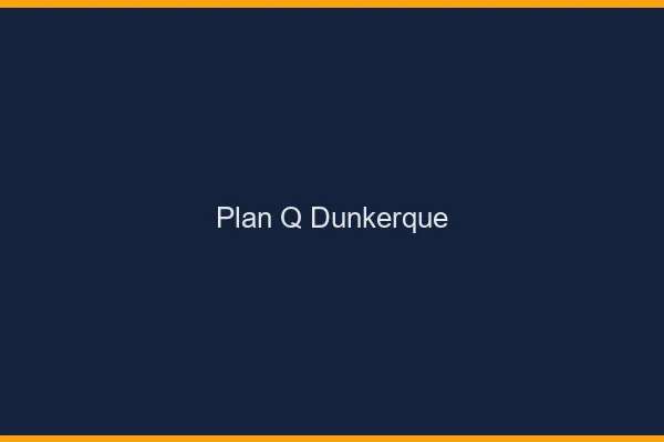 Plan q Dunkerque