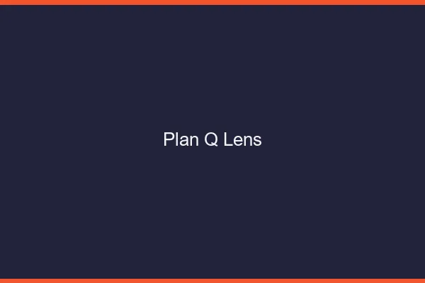 Plan q Lens