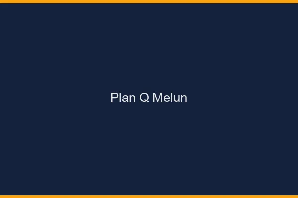 Plan q Melun