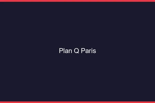 Plan q Paris