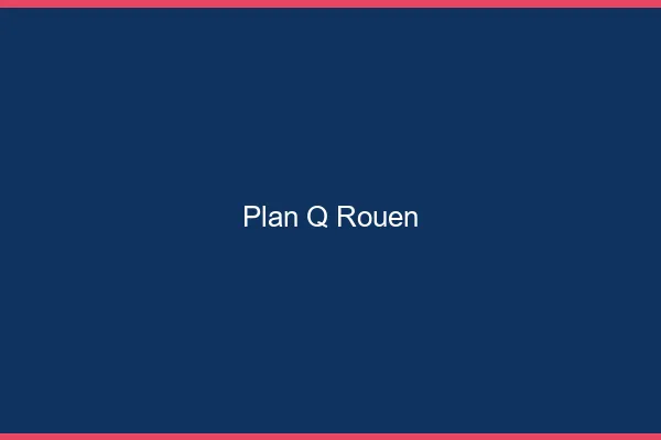 Plan q Rouen