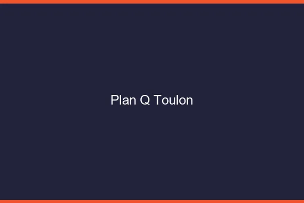 Plan q Toulon