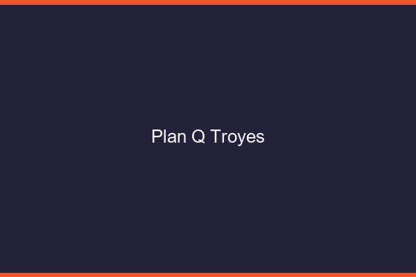 Plan q Troyes